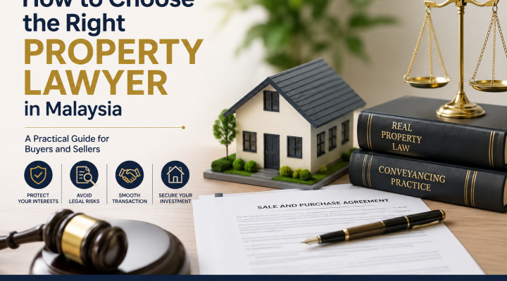 Choose a Property Lawyer in Malaysia