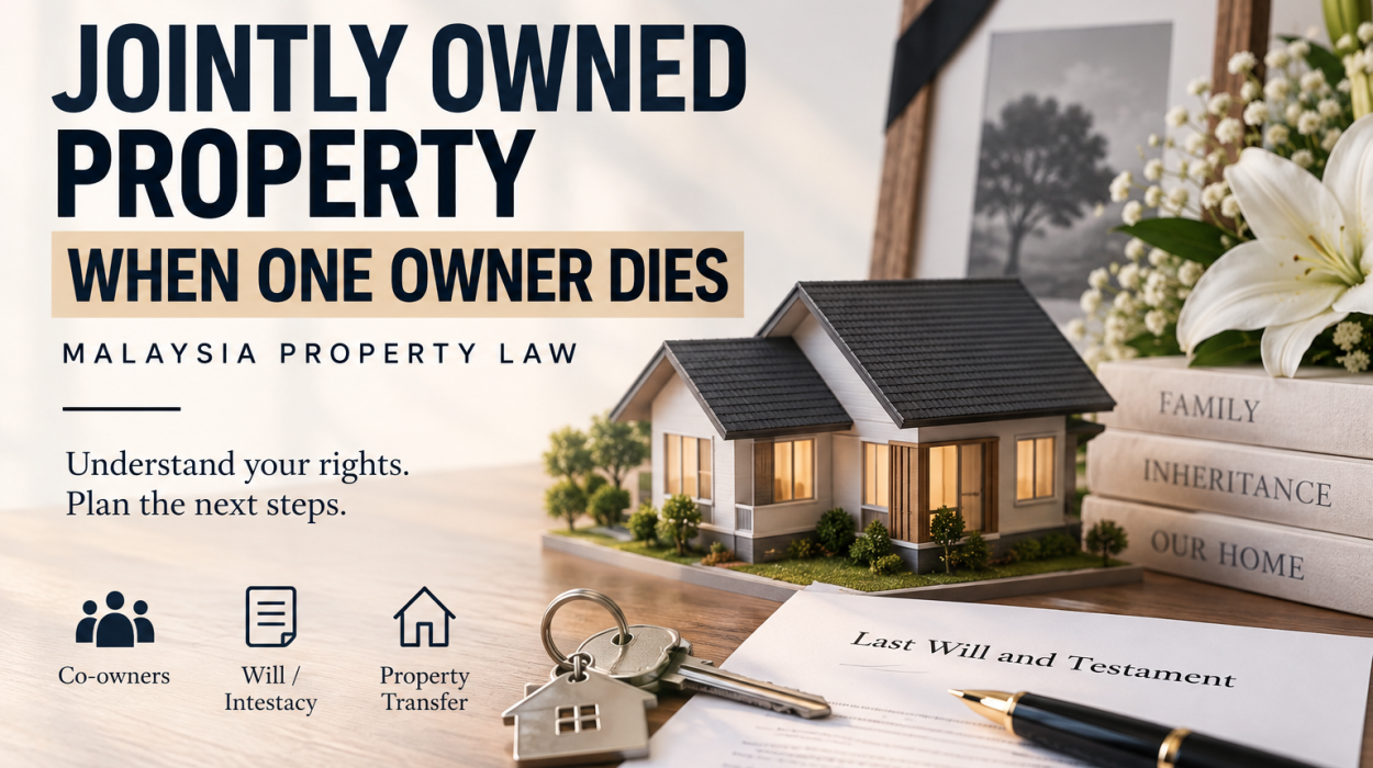 Jointly owned property Malaysia when one owner dies
