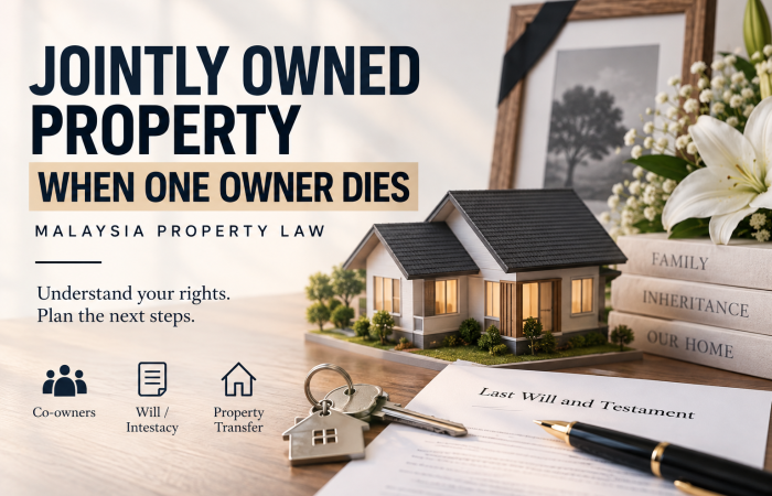 Jointly owned property Malaysia when one owner dies