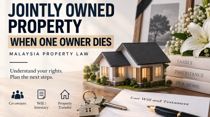 Jointly owned property Malaysia when one owner dies