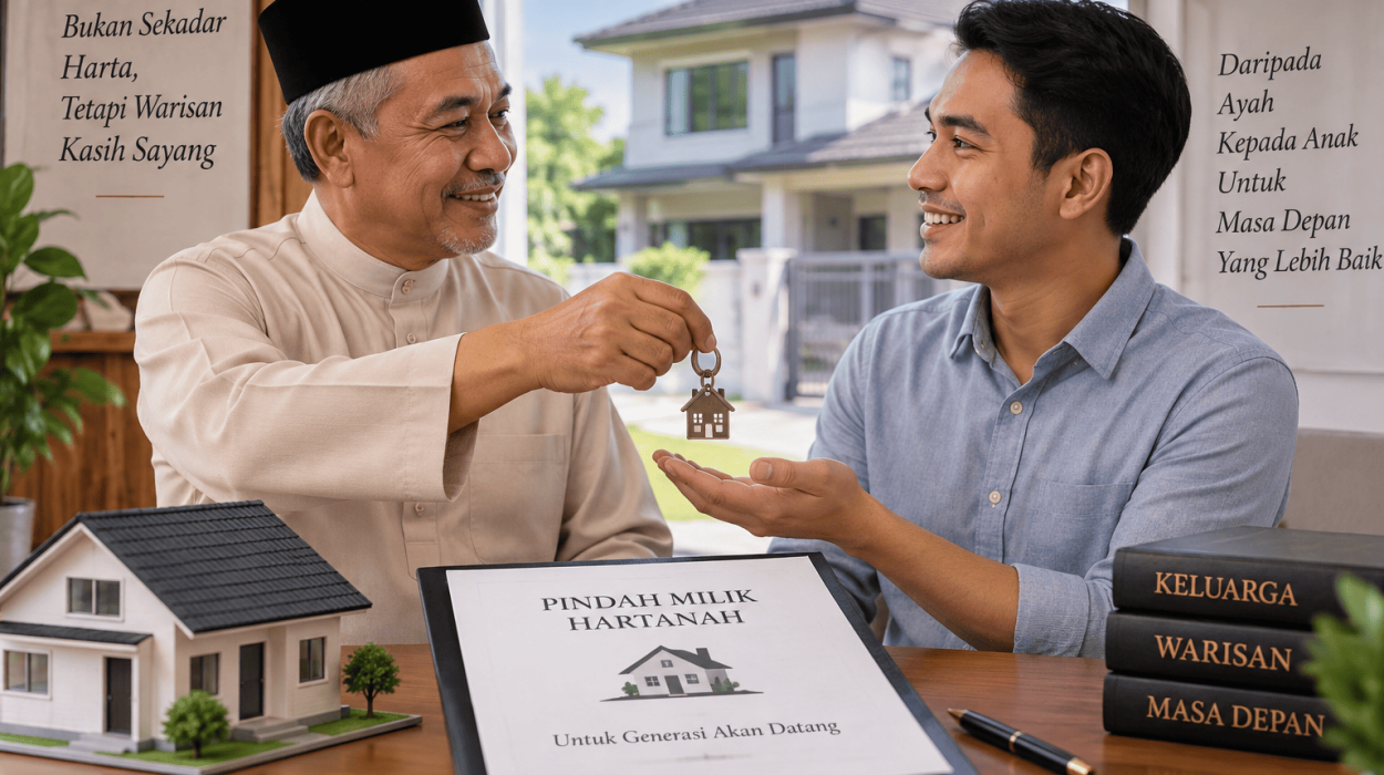 Pindah Milik Rumah Kepada Anak di Malaysia