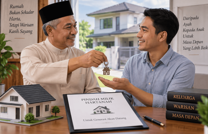 Pindah Milik Rumah Kepada Anak di Malaysia