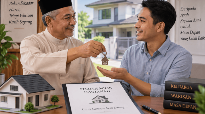 Pindah Milik Rumah Kepada Anak di Malaysia