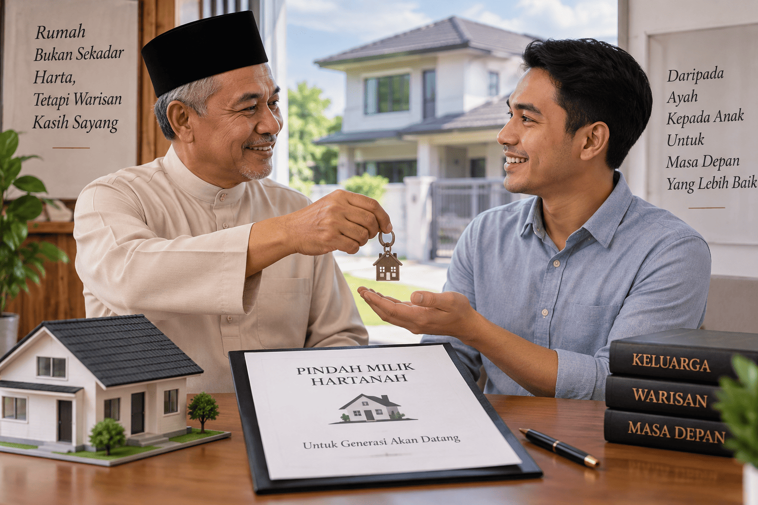 Pindah Milik Rumah Kepada Anak di Malaysia